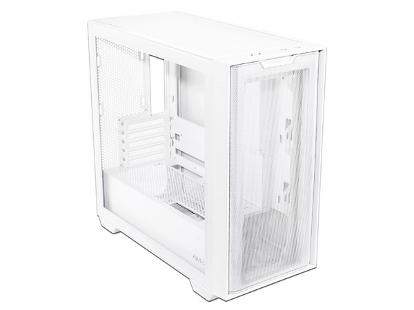 Gabinete ASUS Funda A21, Micro-ATX, (Sin fuente de poder). Color Blanco