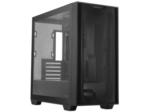 Gabinete ASUS A21, Mid Tower, Micro-ATX, No Incluye Fuente de Poder. Color Negro.