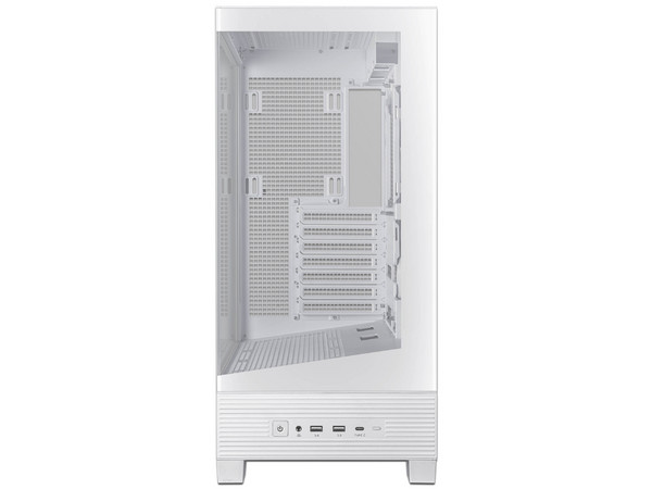 Gabinete ASUS A31, ATX, Mid Tower, (Sin fuente de poder). Color Blanco.