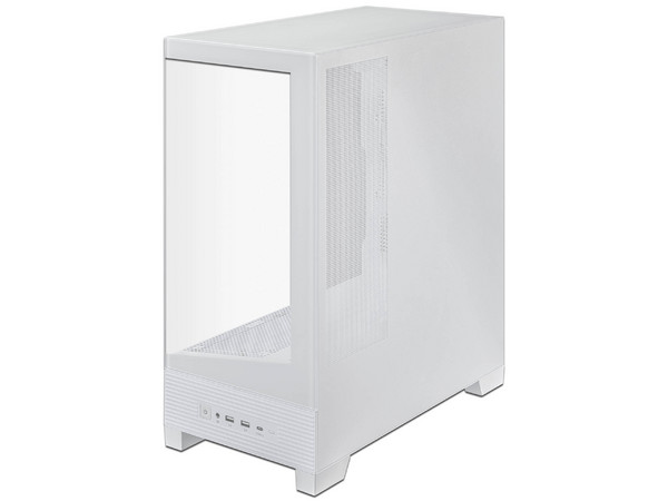 Gabinete ASUS A31, ATX, Mid Tower, (Sin fuente de poder). Color Blanco.