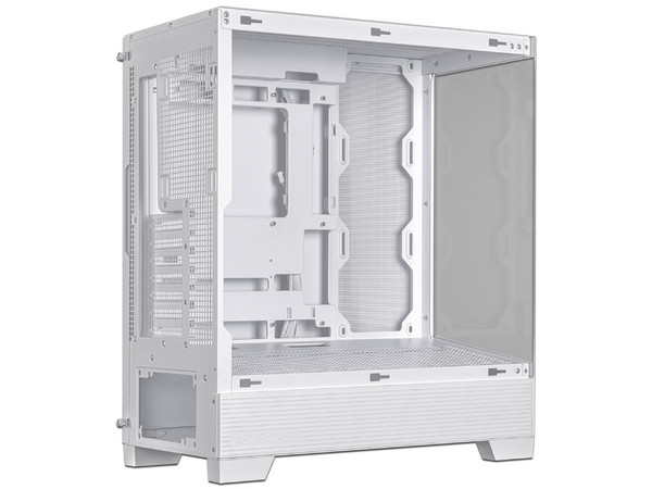 Gabinete ASUS A31 TG, Mid Tower, Micro-ATX, No Incluye Fuente de Poder. Color Blanco.