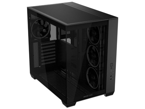 Gabinete ASUS A32 PLUS, Mid Tower, ATX, No Incluye Fuente de Poder. Color Negro.