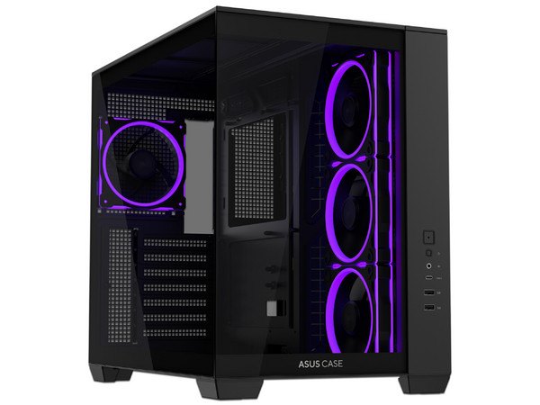 Gabinete ASUS A32 PLUS, Mid Tower, ATX, No Incluye Fuente de Poder. Color Negro.