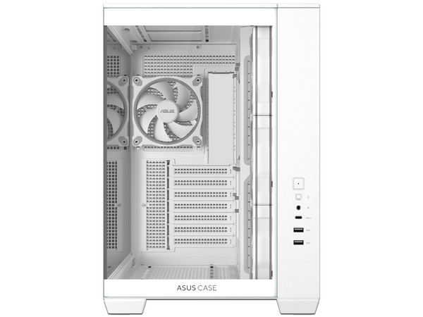 Gabinete ASUS A32 PLUS, Mid Tower, ATX, No Incluye Fuente de Poder. Color Blanco.