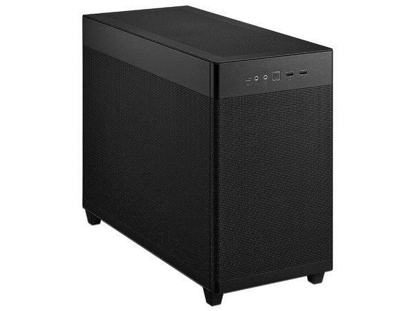 Gabinete ASUS Prime AP201, Micro-ATX, (Sin fuente de poder), Mid-Tower. Color Negro.