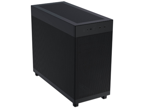 Gabinete Asus Prime AP303 Mesh, Mid Tower, Micro ATX, Incluye 1 Ventilador 120mm, Ventana de Malla, (No Incluye Fuente de Poder), Color Negro.