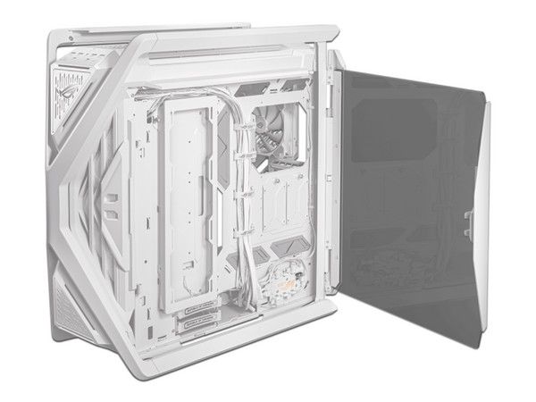 Gabinete Gamer ASUS ROG Hyperion GR701, Full Tower, E-ATX, (No Incluye Fuente de Poder). Color Blanco.