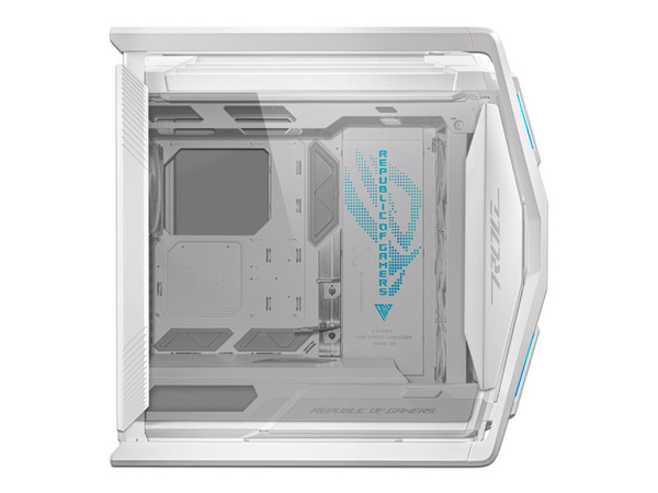 Gabinete Gamer ASUS ROG Hyperion GR701, Full Tower, E-ATX, (No Incluye Fuente de Poder). Color Blanco.