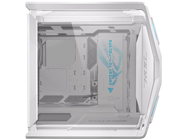 Gabinete Gamer Asus ROG Hyperion GR701, Full-Tower, E-ATX (Sin fuente de poder). Color Blanco.