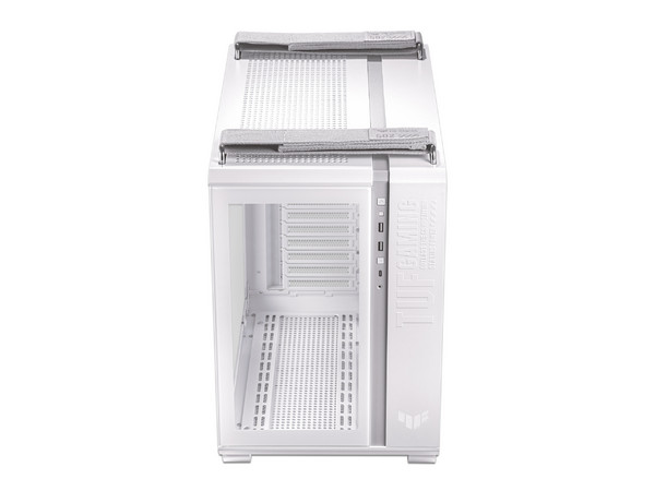 Gabinete Asus GT502, Micro-ATX (sin fuente de poder). Color Blanco.