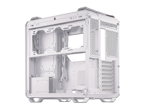 Gabinete Asus GT502, Micro-ATX (sin fuente de poder). Color Blanco.