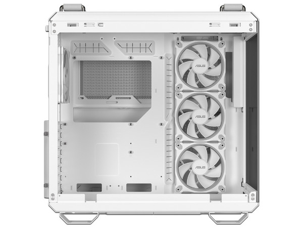 Gabinete ASUS TUF Gaming GT502 Horizon ARGB, Mid Tower, ATX, No incluye Fuente de Poder. Color Blanco.