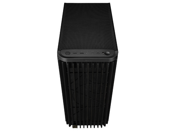 Gabinete ASUS ProArt PA401 Wood Edition, Mid Tower, ATX, No Incluye Fuente de Poder. Color Negro.