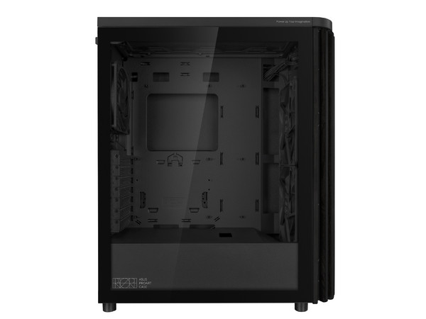 Gabinete ASUS ProArt PA401 Wood Edition, Mid Tower, ATX, No Incluye Fuente de Poder. Color Negro.