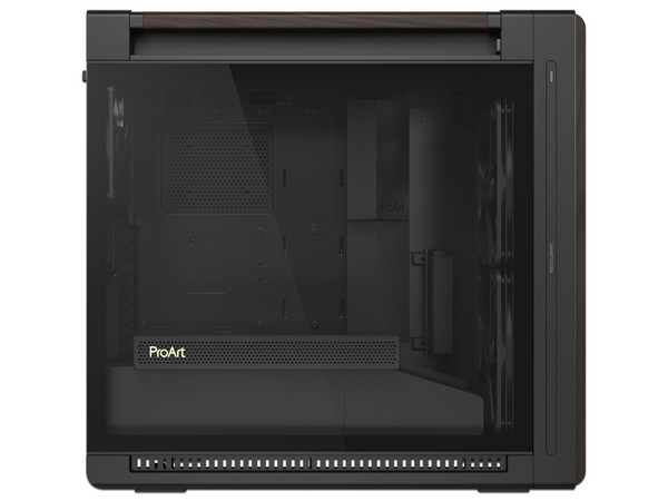 Gabinete ASUS ProArt PA602 Wood, Mid Tower, ATX, No Incluye Fuente de Poder. Color Café.