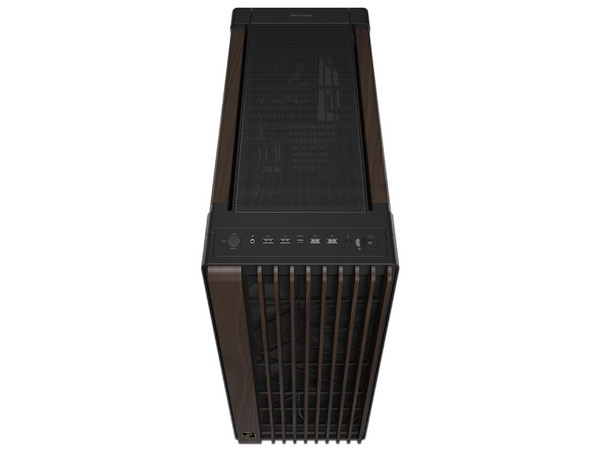 Gabinete ASUS ProArt PA602 Wood, Mid Tower, ATX, No Incluye Fuente de Poder. Color Café.