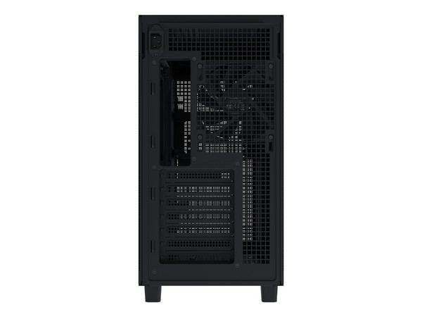 Gabinete ASUS Prime AP303 Mesh, Mid-Tower, Micro-ATX, (No incluye fuente de poder). Color negro.

