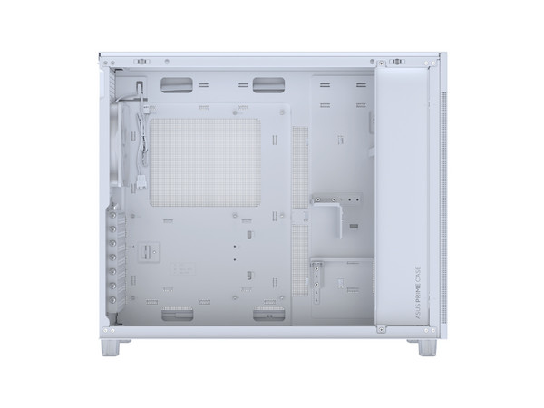 Gabinete ASUS PRIME AP303 MESH, Mid Tower, ATX, No Incluye Fuente de Poder. Color Blanco.