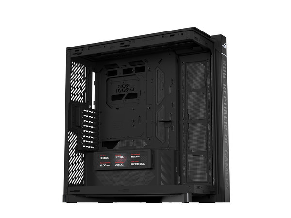 Gabinete ASUS Cronox GR801, Mid Tower, ATX, No Incluye Fuente de Poder. Color Negro.