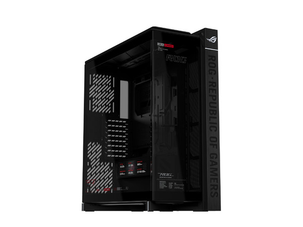 Gabinete ASUS Cronox GR801, Mid Tower, ATX, No Incluye Fuente de Poder. Color Negro.