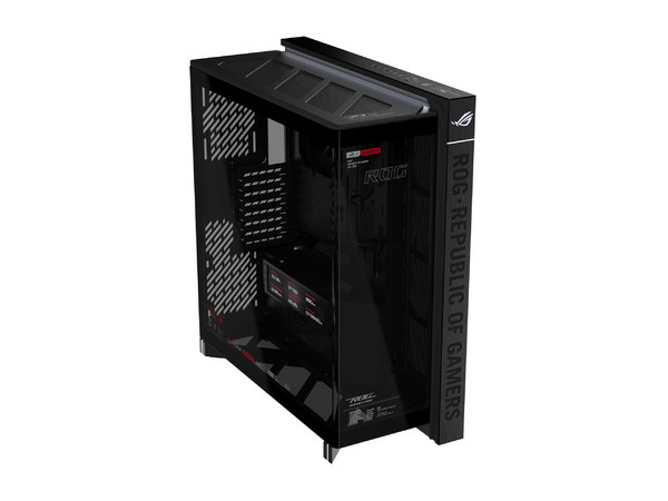 Gabinete ASUS Cronox GR801, Mid Tower, ATX, No Incluye Fuente de Poder. Color Negro.