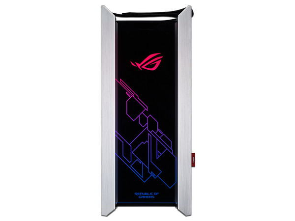 Gabinete Gamer ASUS ROG Strix Helios GX601, iluminación LED RGB, E-ATX, (Fuente de poder no incluida). Color Blanco.