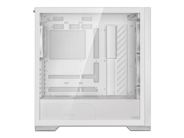 Gabinete Gamer ASUS TUF GAMING GT302 ARGB, Mid-Tower, E-ATX (No incluye fuente de poder). Color Blanco.