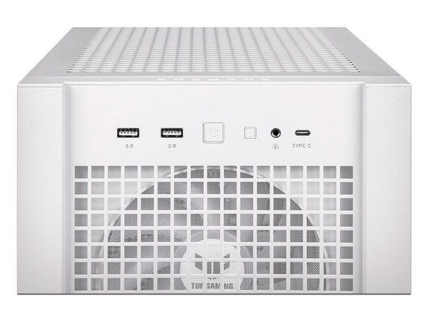 Gabinete Gamer ASUS TUF GAMING GT302 ARGB, Mid-Tower, E-ATX (No incluye fuente de poder). Color Blanco.