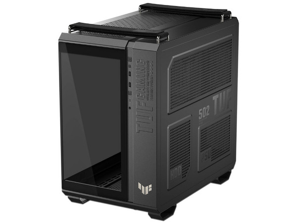 Gabinete ASUS TUF Gaming GT502 Horizon, Mid Tower, ATX, No Incluye Fuente de Poder. Color Negro.