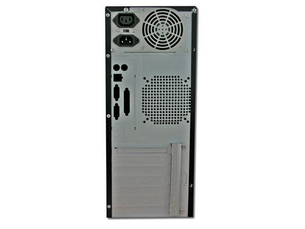 Gabinete Acteck Kodiak ATX con fuente de 350W, Negro con Plateado.