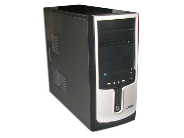 Gabinete Acteck KNOX con fuente de 400W ATX, Gris con Negro y Beige.