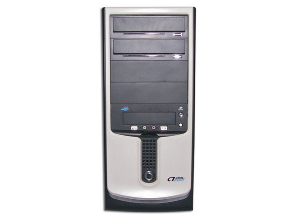 Gabinete Acteck KNOX con fuente de 400W ATX, Gris con Negro y Beige.