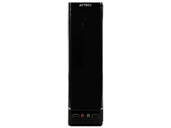 Gabinete ACTECK AC-929042, Micro-ATX, Incluye Fuente de Poder de 450W. Color Negro.