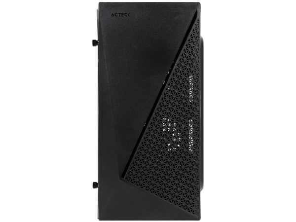 Gabinete Acteck Kioto GC460, RGB, Micro ATX, Incluye Fuente de 500W. Color Negro