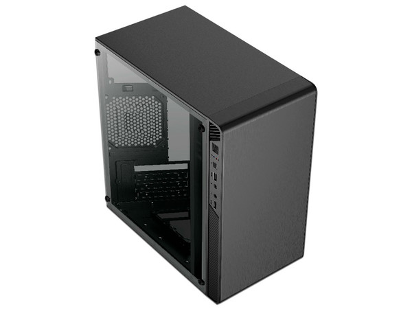 Gabinete Acteck Performance II Micro Torre, Micro-ATX, Color Negro.
