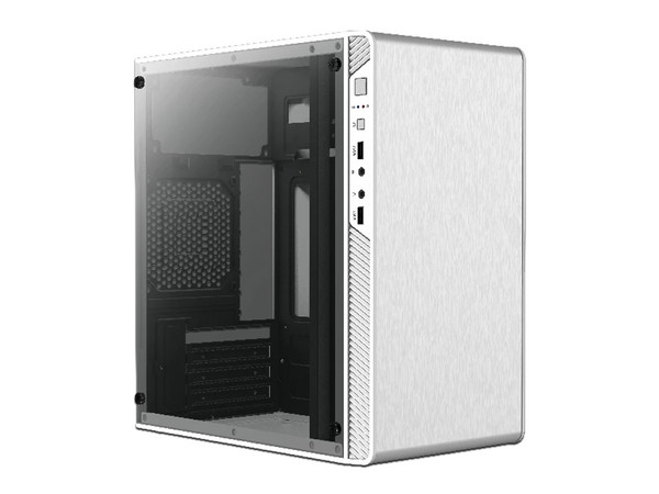 Gabinete Acteck Performance II GI215W, Micro ATX, Incluye Fuente de 500W, Color Blanco.