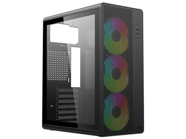 Gabinete Acteck Essen Pro X GM767 Elite, Mid Tower, ATX, 3 Ventiladores ...