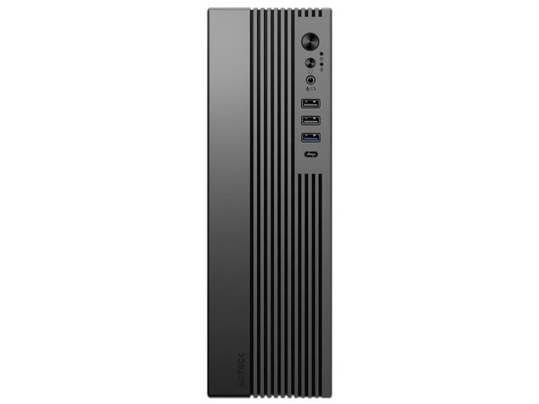 Gabinete ACTECK Slim Onex GS450 Max MB Micro ATX, Fuente FLEX 400W. Color Negro.