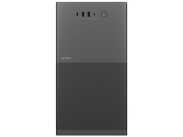 Gabinete Acteck Rex Pro GI757, Mini-Tower, Micro ATX (Sin fuente de poder). Color Negro.