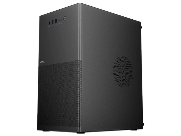 Gabinete Acteck Rex Pro GI757, Mini-Tower, Micro ATX (Sin fuente de poder). Color Negro.