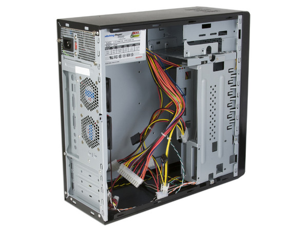 Gabinete Acteck Kurst Micro ATX, con Fuente de 450W, Color Negro