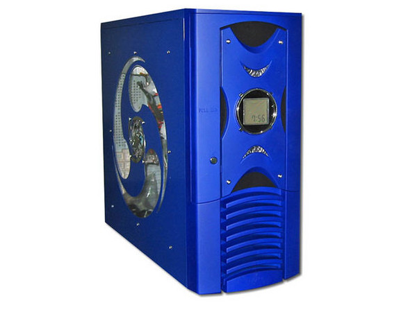 Gabinete  Acteck PRO GAMER, ATX con fuente de 300W, Control central LCD con reloj y termómetro de zonas, panel lateral transparente con luz y ventilación.
