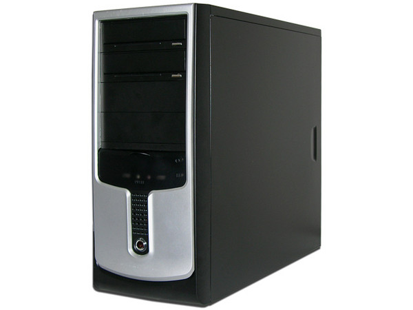 Gabinete Acteck KNOX con fuente de 400W ATX, Negro con Plateado.