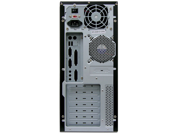 Gabinete Acteck KNOX con fuente de 400W ATX, Negro con Plateado.