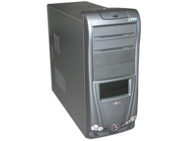 Gabinete Acteck SLR Plata con fuente de 400W, ATX