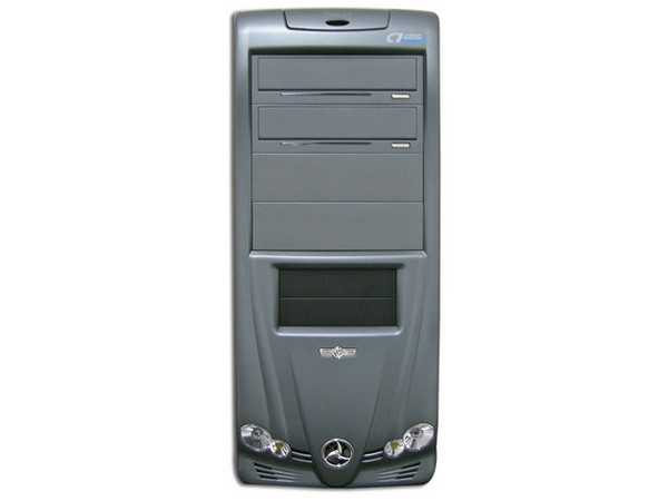 Gabinete Acteck SLR Plata con fuente de 400W, ATX