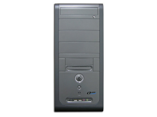Gabinete Acteck Vail Plata con fuente de 400W, ATX