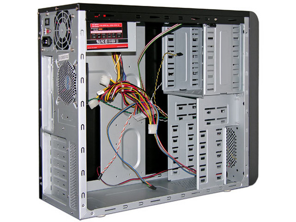 Gabinete Acteck Vail Negro con fuente de 400W, ATX