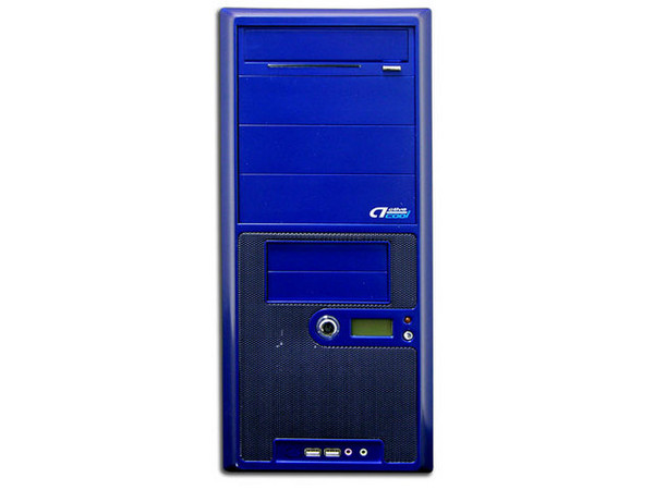 Gabinete Acteck Cooper ATX con fuente de 400W, Color Azul con Negro