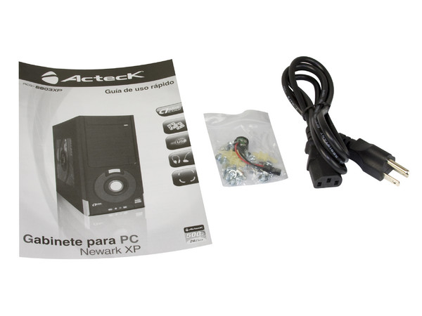 Gabinete Acteck Newark XP, ATX con fuente de 500W